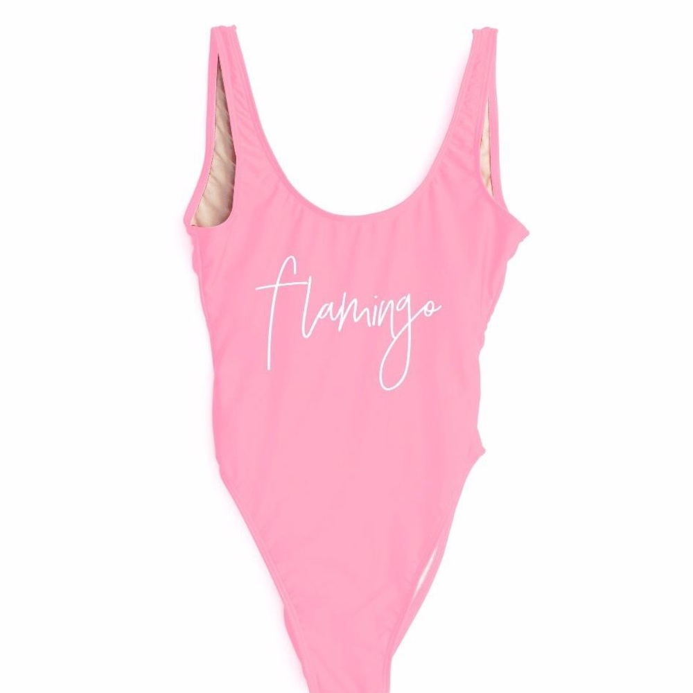 Flamingo One Piece Swimsuit